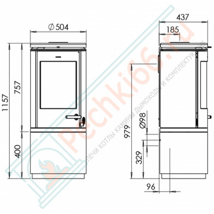 Печь-камин Morsø 7842 (Morso)