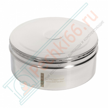 Заглушка ревизии Термо-Р (по наружному диаметру) (304-0.5) d-115/210 (ТиС Стандарт)