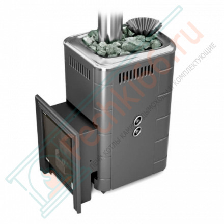 Печь для бани Таймыр 2017 Inox БСЭ ЗК ТО антрацит (T.M.F) до 18 м3