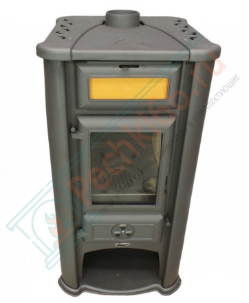 Печь-камин Lederata белая (Tim Sistem)