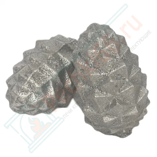 Комплект шишек из нержавеющей стали для каменки, 4 шт, 4.35 кг (ТиС) в Ижевске