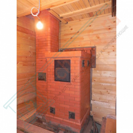 Банная печь № 03Р с подогревом предбанника (Тройка) до 36 м3
