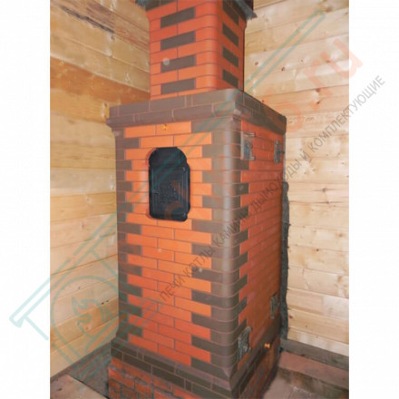 Банная печь № 03Р с подогревом предбанника (Тройка) до 36 м3
