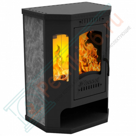 Печь-камин Антей три стекла (Kennet)