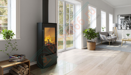 Стальная печь камин Miro 4 (Wiking)