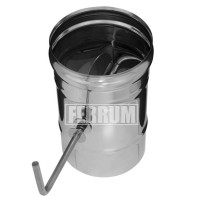 Шибер-поворотный (НЕРЖ-430/0,5) d-130 (Ferrum GS) Шибер-поворотный (НЕРЖ-430/0,5) d-130 (Ferrum GS)