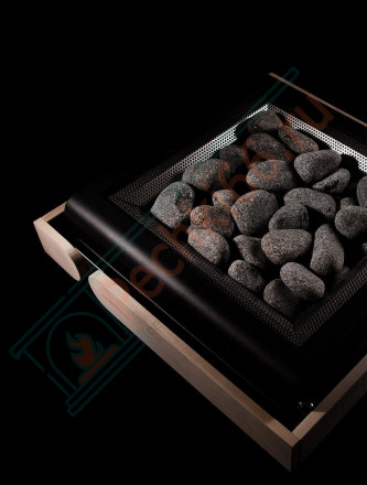 Электрокаменка Concept R combi black, 9 kW (Sentio by Harvia)