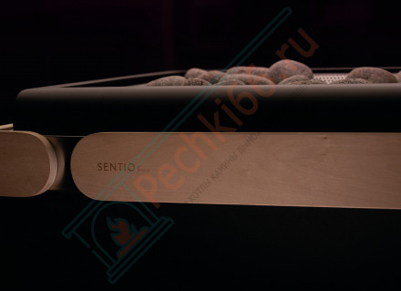 Электрокаменка Concept R combi black, 9 kW (Sentio by Harvia)