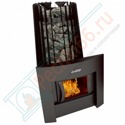 Дровяная банная печь Grill'D Cometa 180 Vega Window