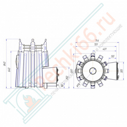 Банная печь Екатерина Великая (Добросталь)