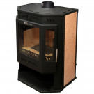 Печь-камин Бранденбург Призма с верхним дымоходом (УЗПО) до150 м3