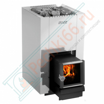 Печь для бани 22 SL Steel (Harvia) до 22 м3