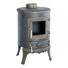 Чугунная печь-камин Palestro patina (Nordflam)