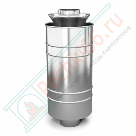 Каменка натрубная «Лейденфрост» d-115, 1/0,5мм, нерж/нерж (Термофор)