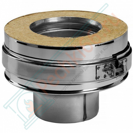 Переход моно-термо V50R (AISI-321/0,8-AISI-304/0,5) d-300/400 (Вулкан-Cerablanket)