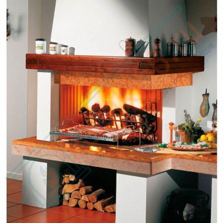 Стальная топка MA 285 SL DX (Piazzetta) 12,5 кВт