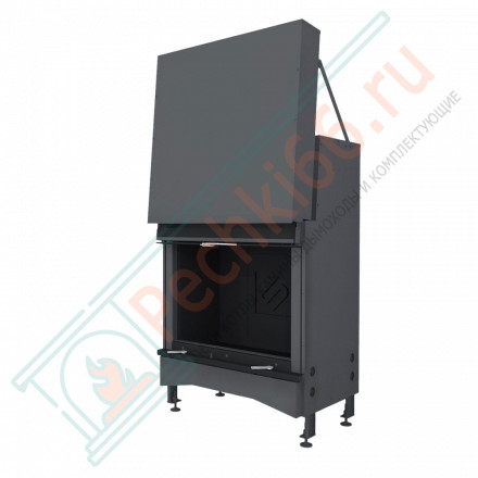 Каминная топка UNIVERS B, черный шамот (Stav)