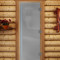 Дверь для бани и сауны Престиж сатин, 200х80 по коробке (DoorWood)
