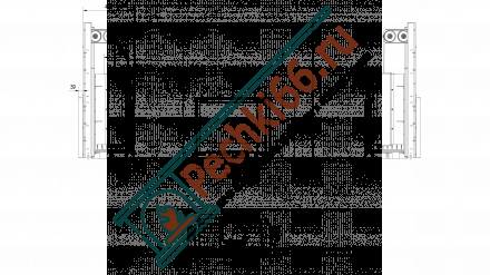 Чугунная топка Maja G gilotyna (Kratki)