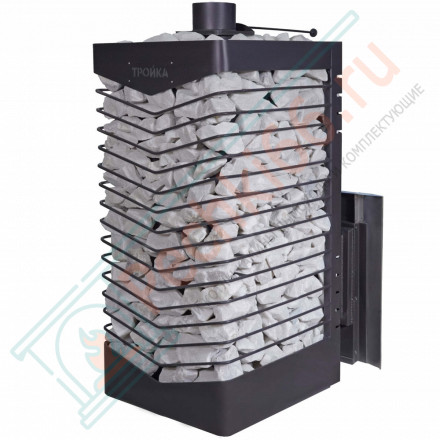 Печь для русской бани № 06МС 03 - Н, из нержавеющей стали (Тройка) до 36 м3