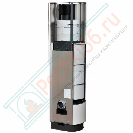 Печь-камин Delia Extra Ceramik, белая (Thorma)