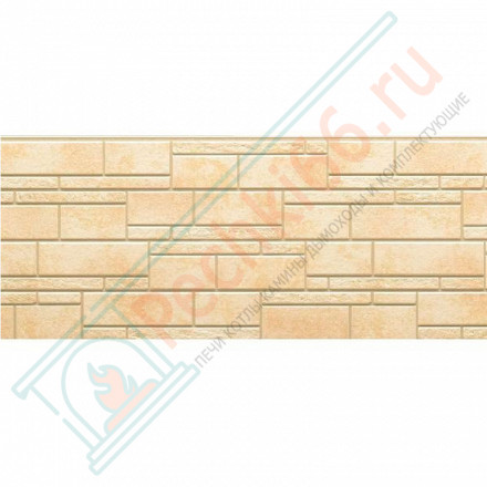 Панель фиброцементная Песочный Камень WFX393 455х1010х14 мм (Nichiha)