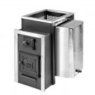 Печь для бани ПБ-21Б, 6 мм, под навесной бак 45 л (Радуга)