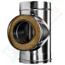 Тройник 90° с изол (НЕРЖ-321/0,5-НЕРЖ-439/0,5) d-200/280 (Дымок-Lux)