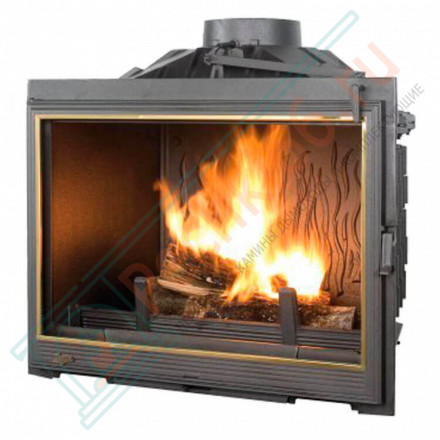 Чугунная топка CELSIUS с открытием дверцы в стороны и с дефлектором (SEGUIN) 12 кВт