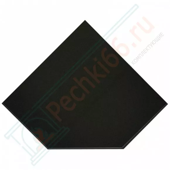 Притопочный лист VPL021-R9005, 1100Х1100мм, чёрный (Вулкан) в Ижевске