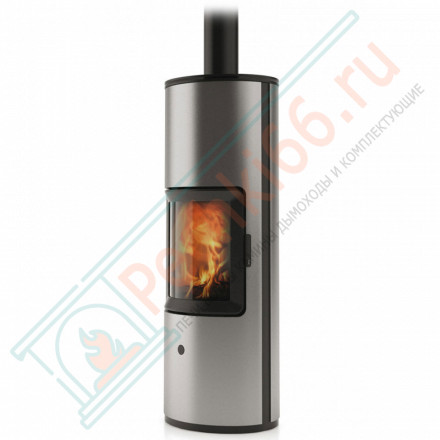 Печь-камин Stripe Overnight Aluminium, алюминиевый (MCZ)