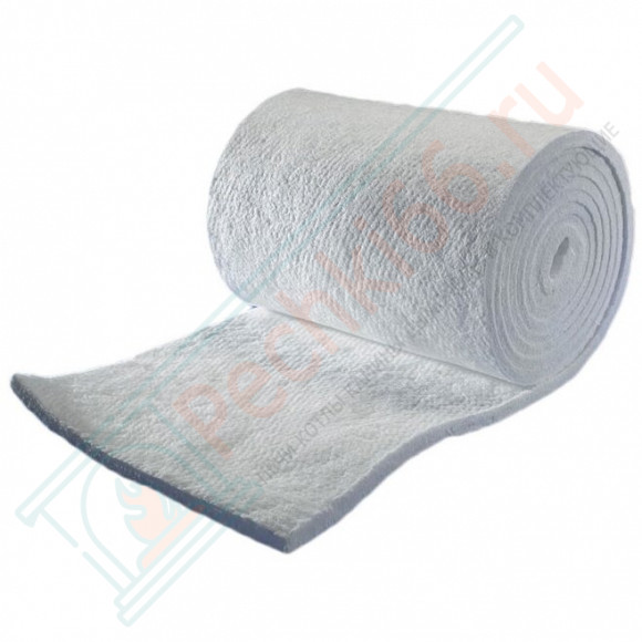 Одеяло огнеупорное керамическое иглопробивное Blanket-1260-64 610мм х 25мм - рулон 7300 мм (Avantex) в Ижевске