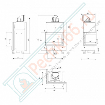 Стальная топка MBZ/L/BS (Kratki)