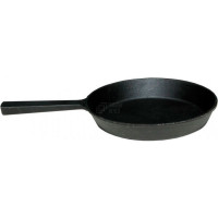 Сковородка чугунная 200/30-1 с ручкой (Балезино)