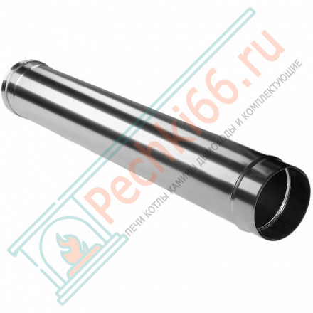 Труба прямая L=1000 без изол (НЕРЖ-321/0,5) d-120 (Дымок-Lux)