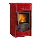 Печь-камин с водяным отоплением TermoNicoletta D.S.A, цвет бордовый (La Nordica) Печь-камин с водяным отоплением TermoNicoletta D.S.A, цвет бордовый (La Nordica)
