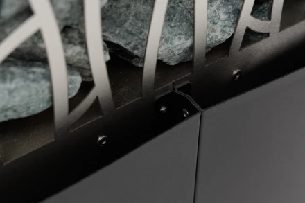 Электрическая печь BORN Stone Black 180E, 18 кВт