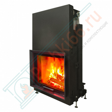 Каминная топка F 900G, серый шамот (Stav)