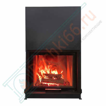 Каминная топка F 900G, серый шамот (Stav)