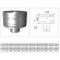 Дефлектор на трубу без изол (AISI-304/0,5мм) d-115 (Вулкан) в Ижевске