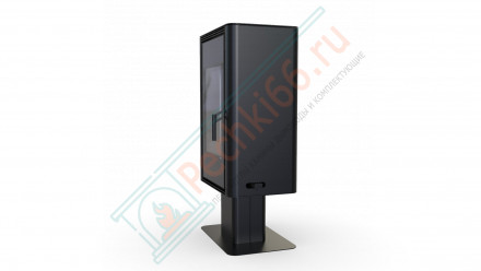 Печь-камин Solum Top, красная сталь (Defro-Home) 9кВт