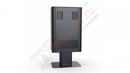 Печь-камин Solum Top, красная сталь (Defro-Home) 9кВт