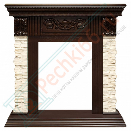 Портал Luxemburg (каменный) - Сланец/Темный дуб (Высота 965мм)