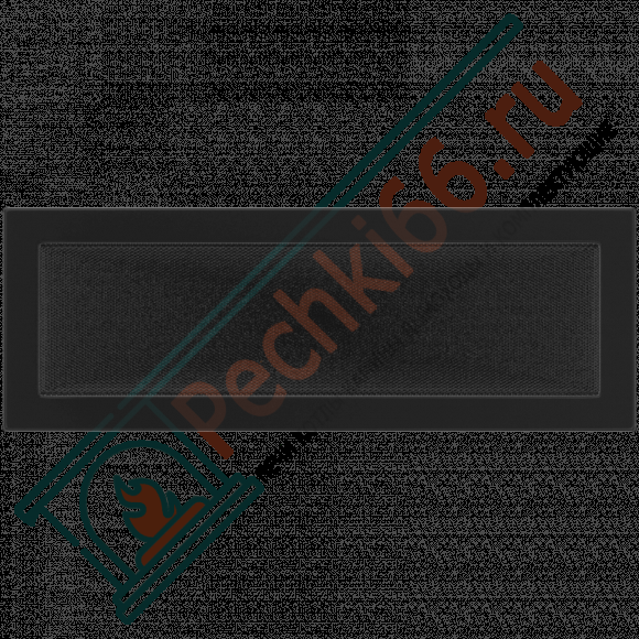 Вентиляционная решетка для камина 170х480, черная (FireWay) в Ижевске