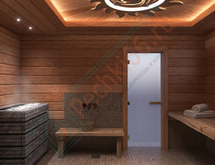 Электрическая банная печь Sangens W30B Brick