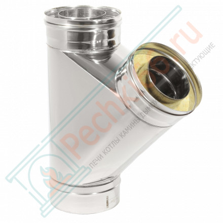 Тройник Термо 45° TРТ-Р+ 2 хомута (310-0.8/304) d-200/300 (ТиС Энерго)