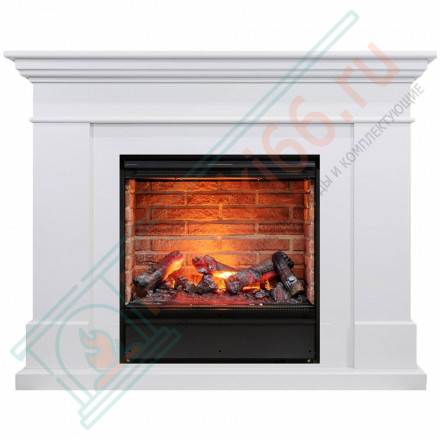 Каминокомплект California - Белый с электроочагом Engine 56-600 BB