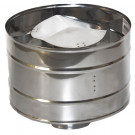 Зонт с дефлектором (НЕРЖ-439/0,5) d-80 (УМК)