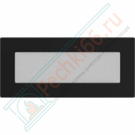 Решётка вентиляционная каминная черная 110х240 24C (Kratki)
