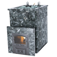 Печь для бани Домна-45К в пироксените (ИзиСтим)